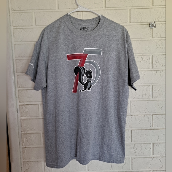 Lockheed Martin Skunk Works grey short sleeve t shirt 75th anniversary - Picture 2 of 6